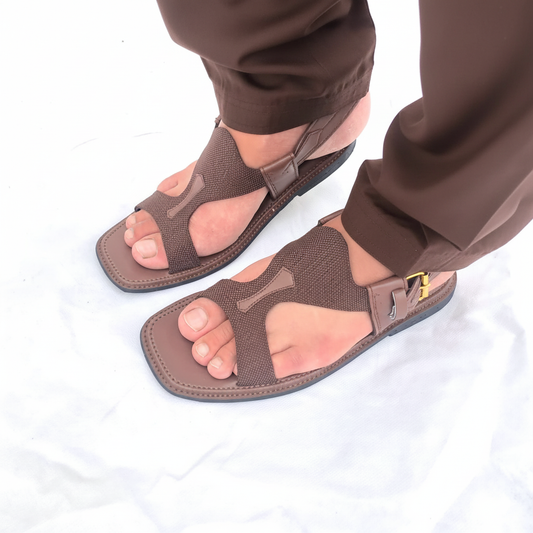 Pure Taar Handmade Panjedar Chappal for Men P#1008