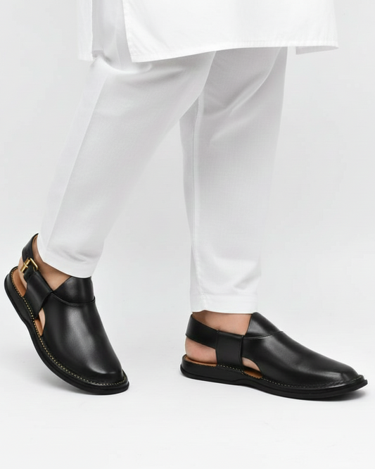 Handmade Pure Leather Peshawari Sandal for Men PS#10020