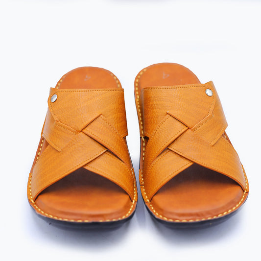 Men’s Handmade Genuine Leather Slipper S#1004