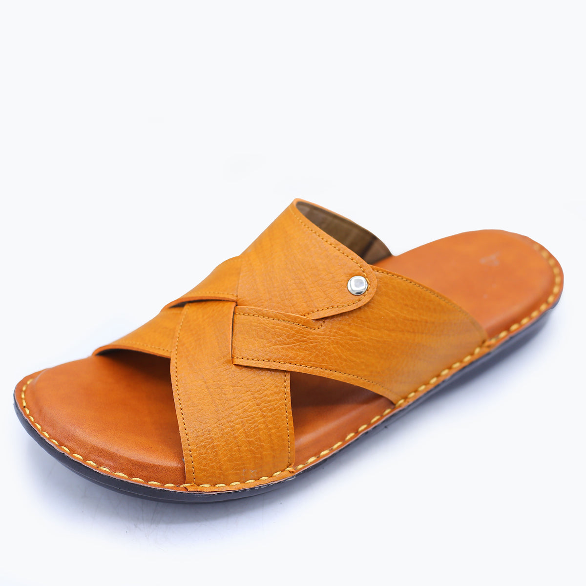 Men’s Handmade Genuine Leather Slipper S#1004