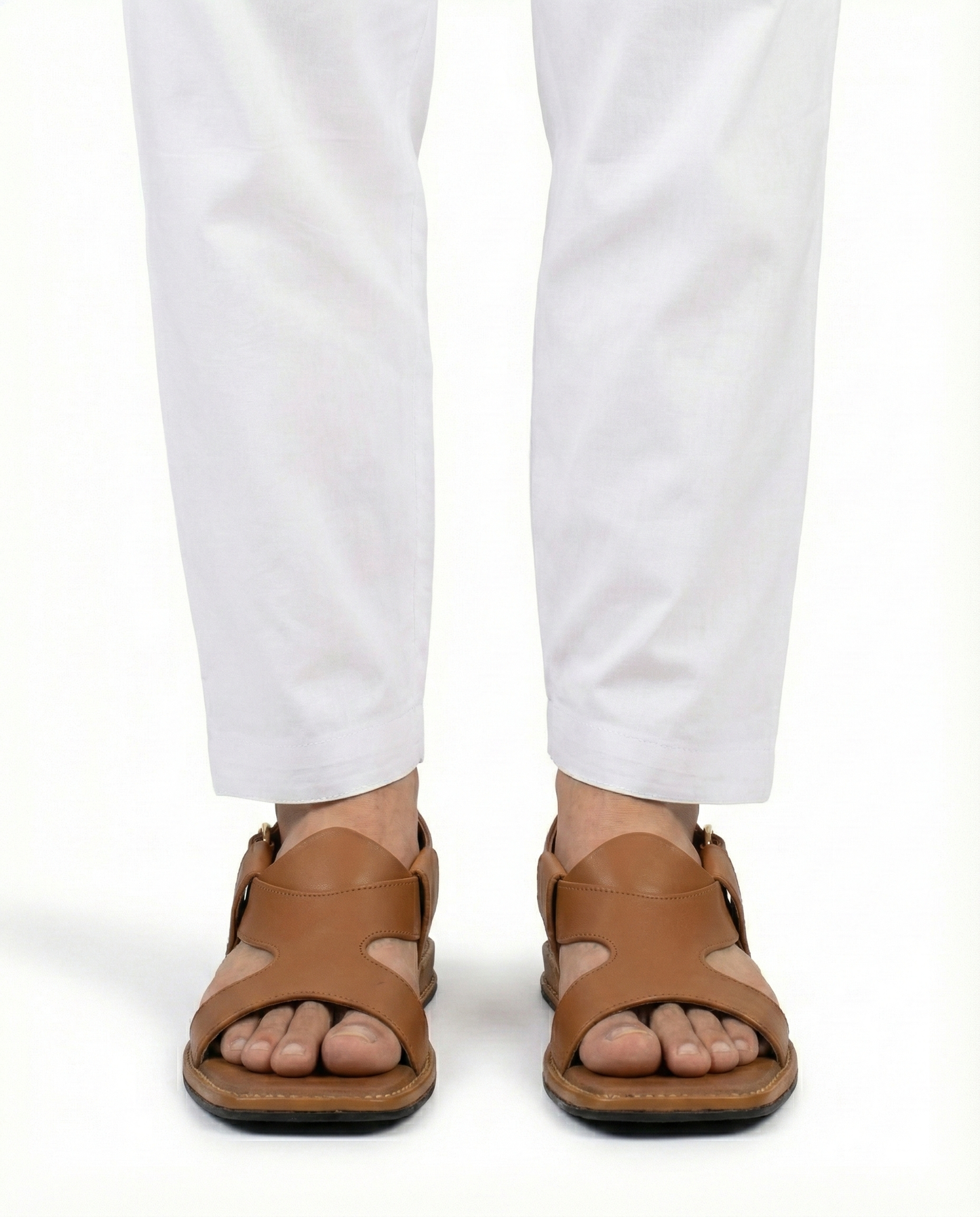 Handmade Pure Leather Panjedar Chappal P#10011