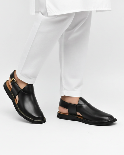 Handmade Pure Leather Peshawari Sandal for Men PS#10020