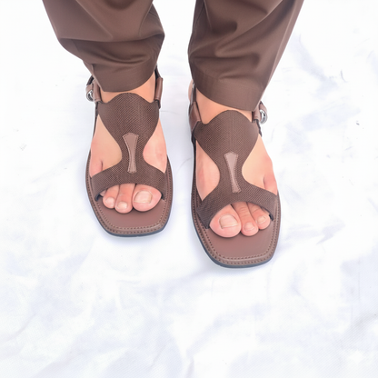 Pure Taar Handmade Panjedar Chappal for Men P#1008