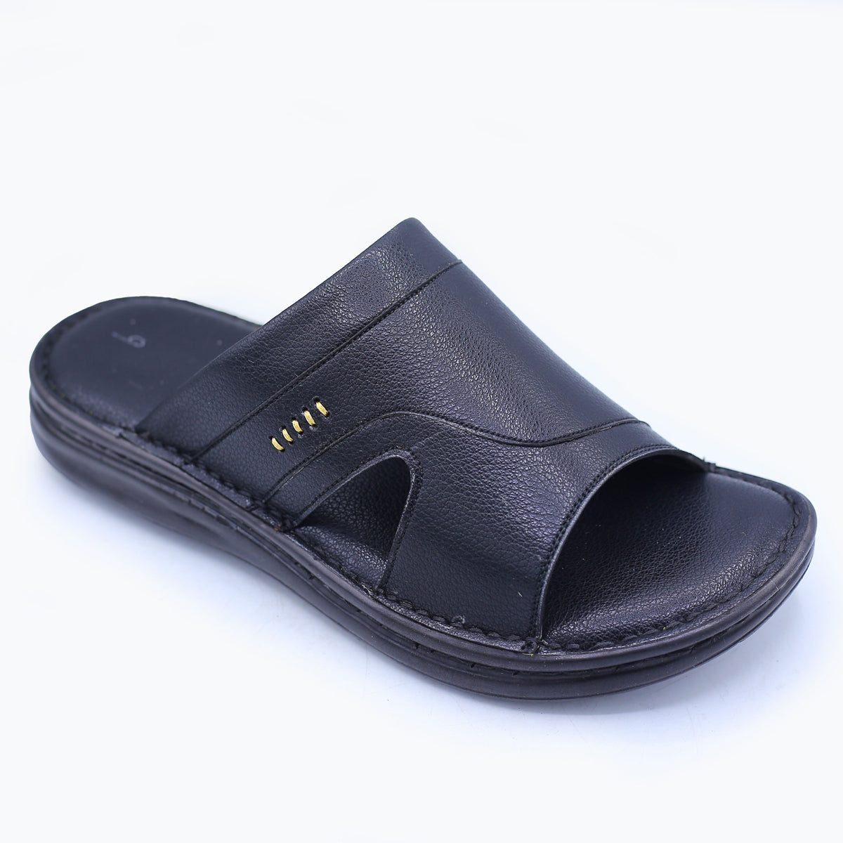 Premium Handmade Leather Slipper for Men S#1005