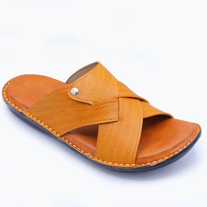 Men’s Handmade Genuine Leather Slipper S#1004