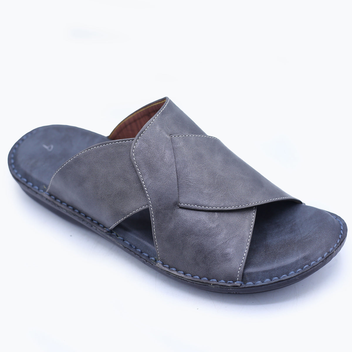 Handmade Pure Leather Men’s Slipper S#1003