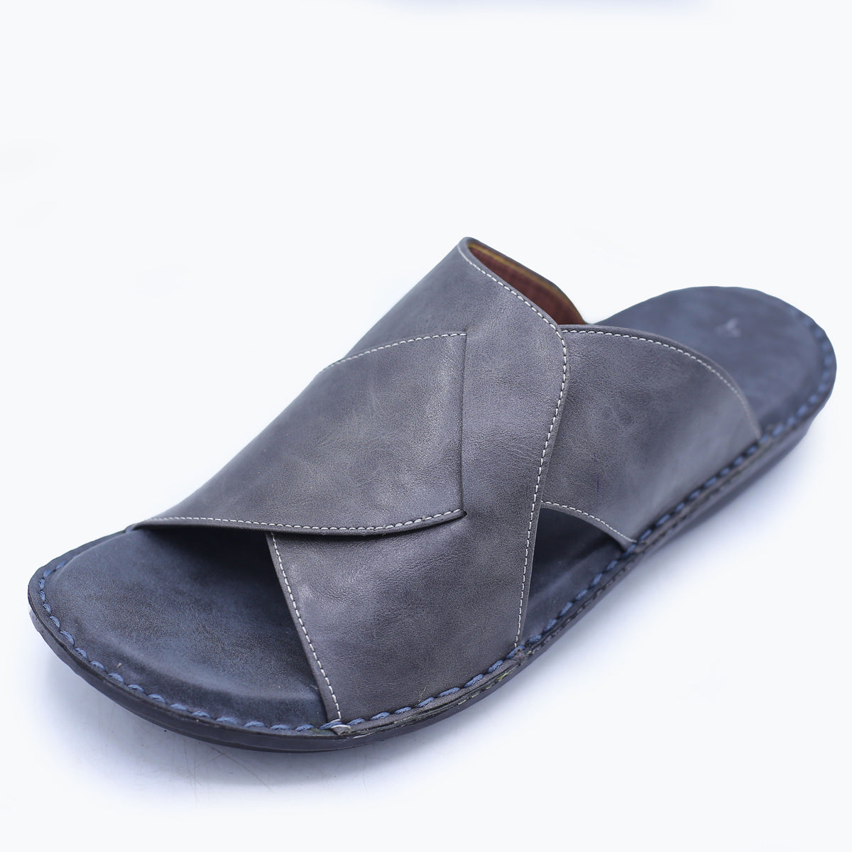 Handmade Pure Leather Men’s Slipper S#1003