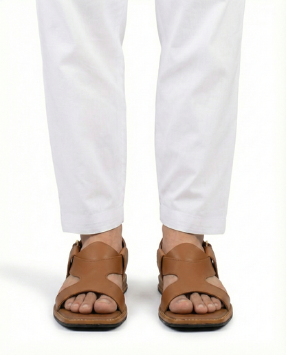 Handmade Pure Leather Panjedar Chappal P#10011
