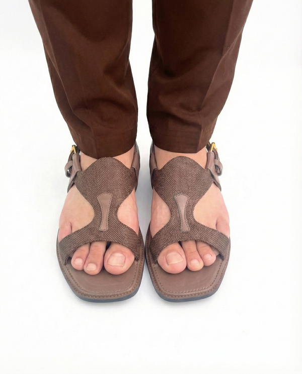 Pure Taar Handmade Panjedar Chappal for Men P#1008