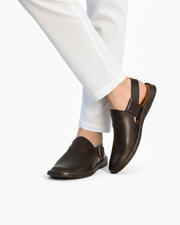 Handmade Pure Leather Peshawari Sandal for Men PS#10021