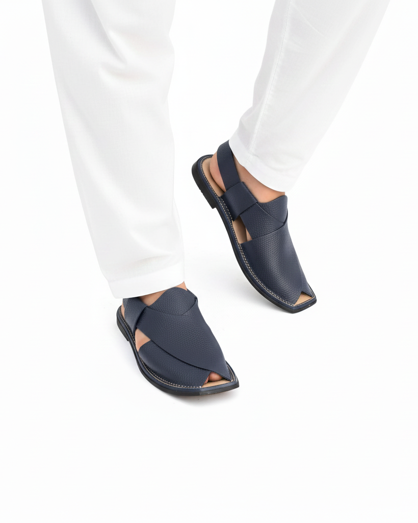 Pure Leather Handmade Zalmi Chappal PC#10026